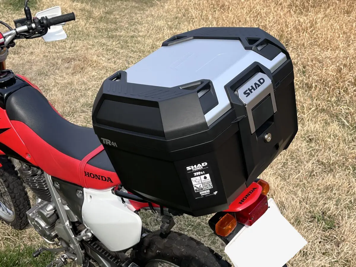 SHAD TERRA TR41 ― 頑丈＆ちょうどいい41Lバイクトップケース