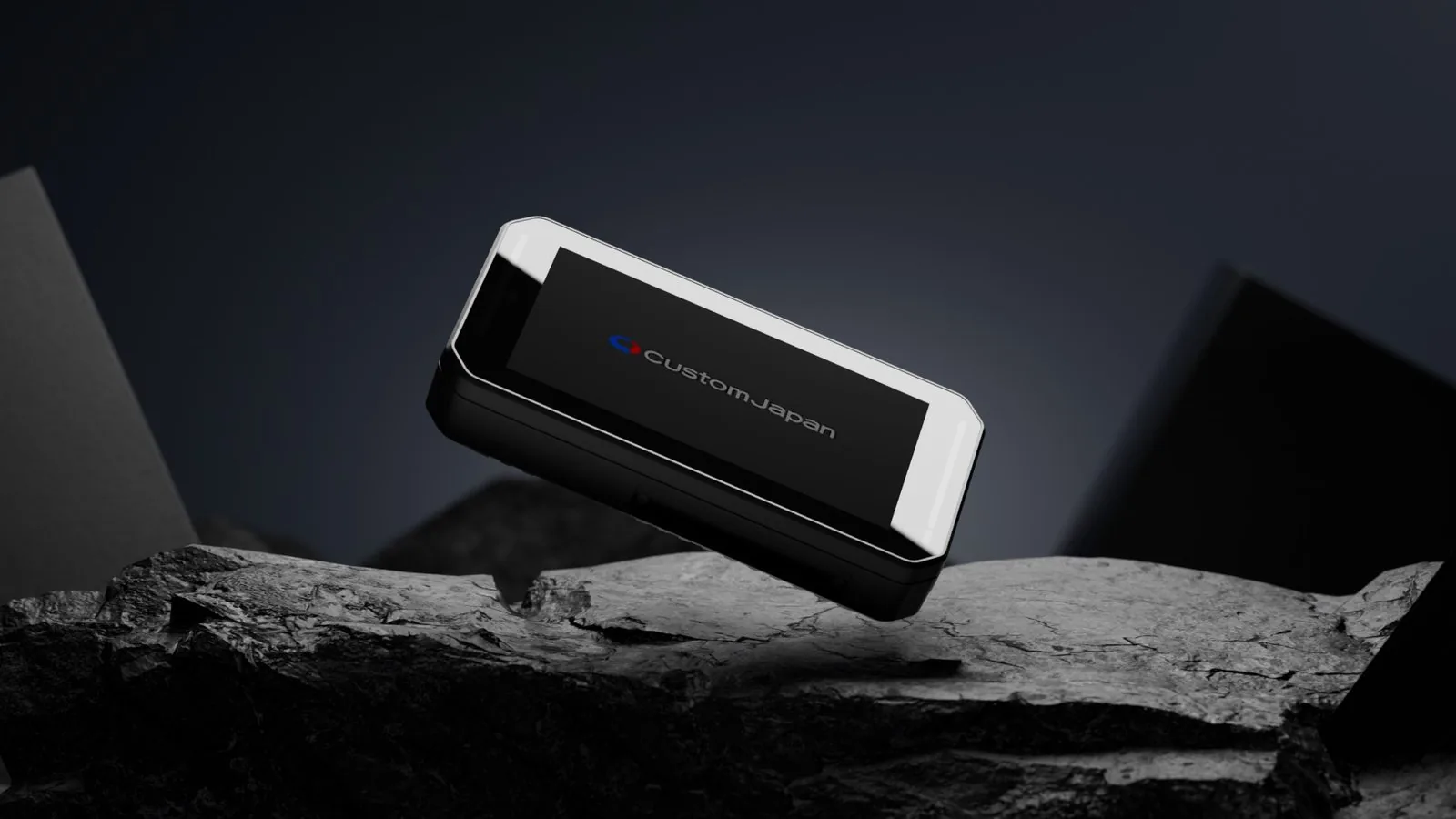 ツーリングシーンに装着されたスマートライドダッシュボード SRD 5