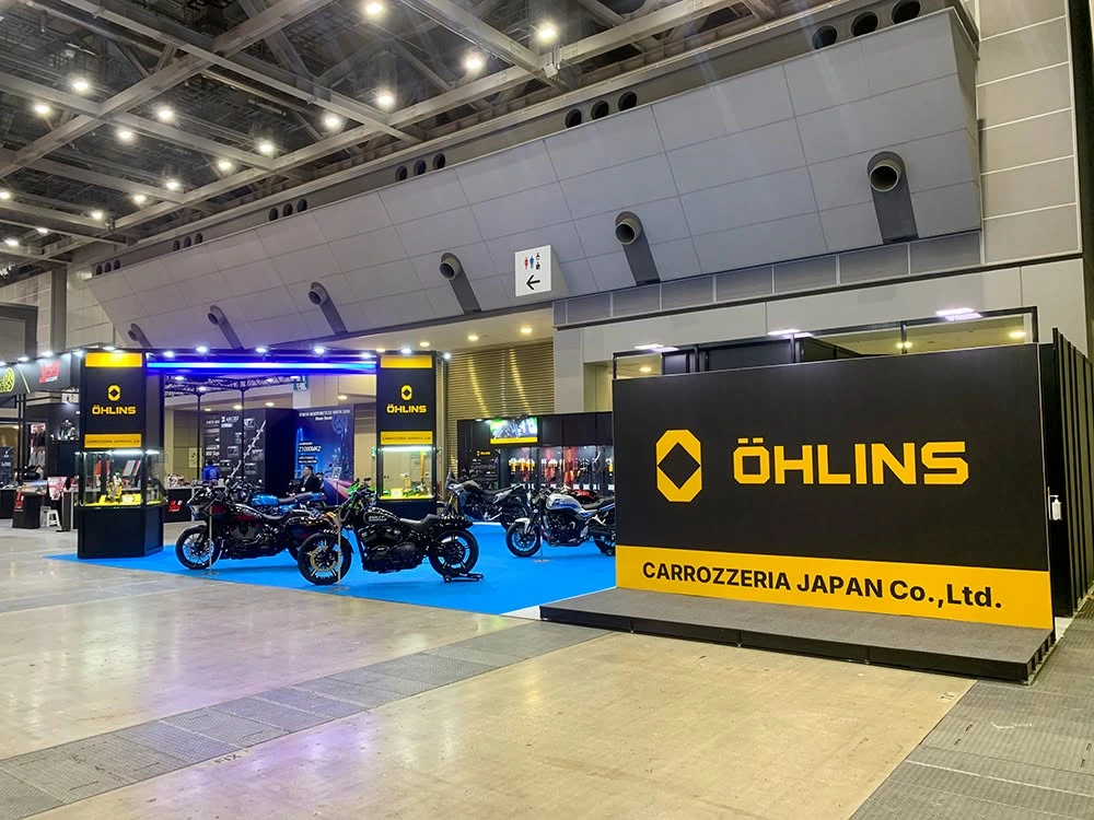 東京モーターサイクルショー2026 OHLINSブース