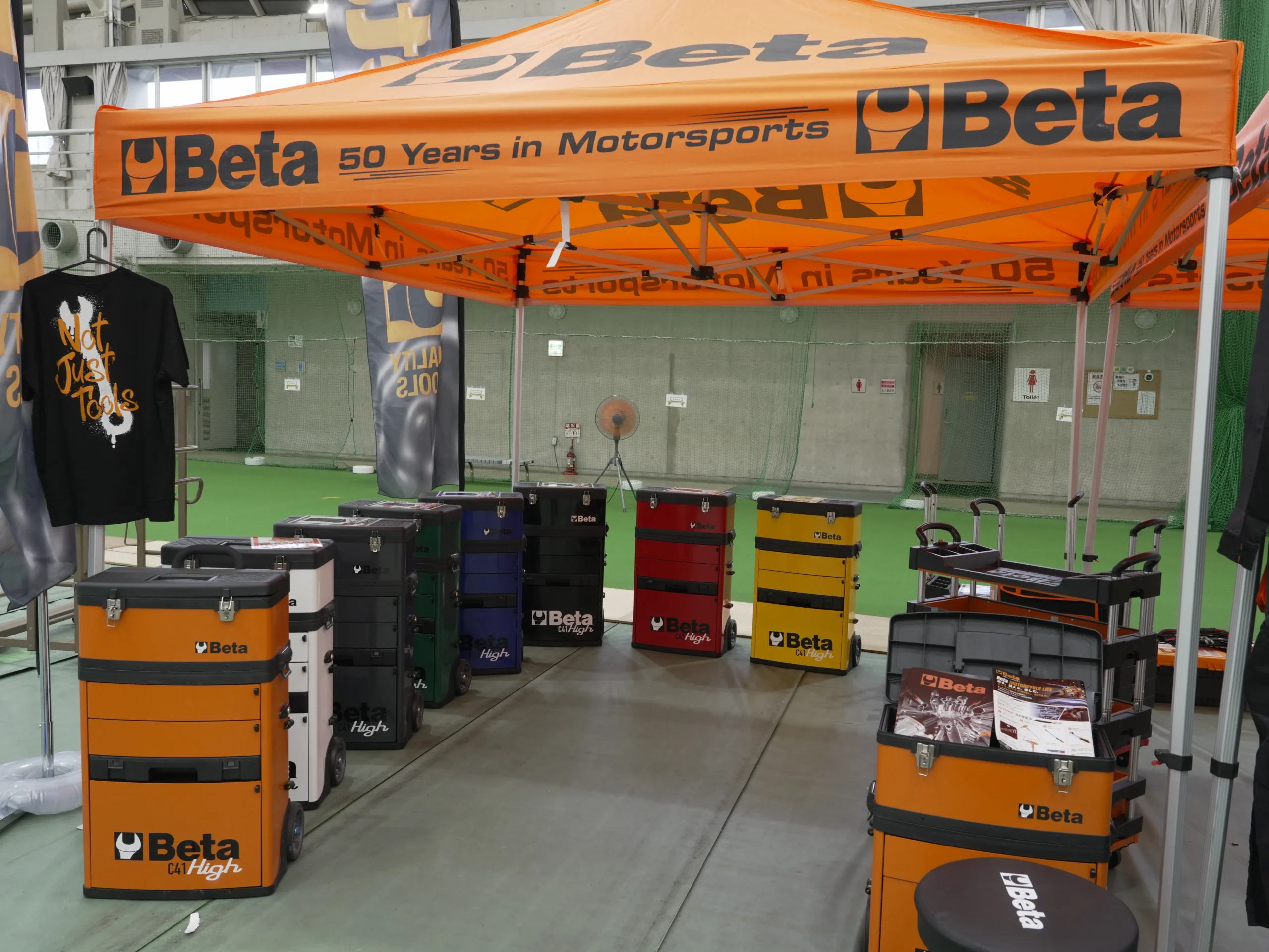 ワールドツールショーのBeta展示ブース