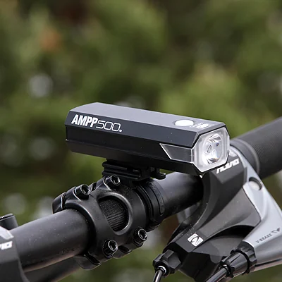 CATEYE AMPP500 自転車への装着イメージ