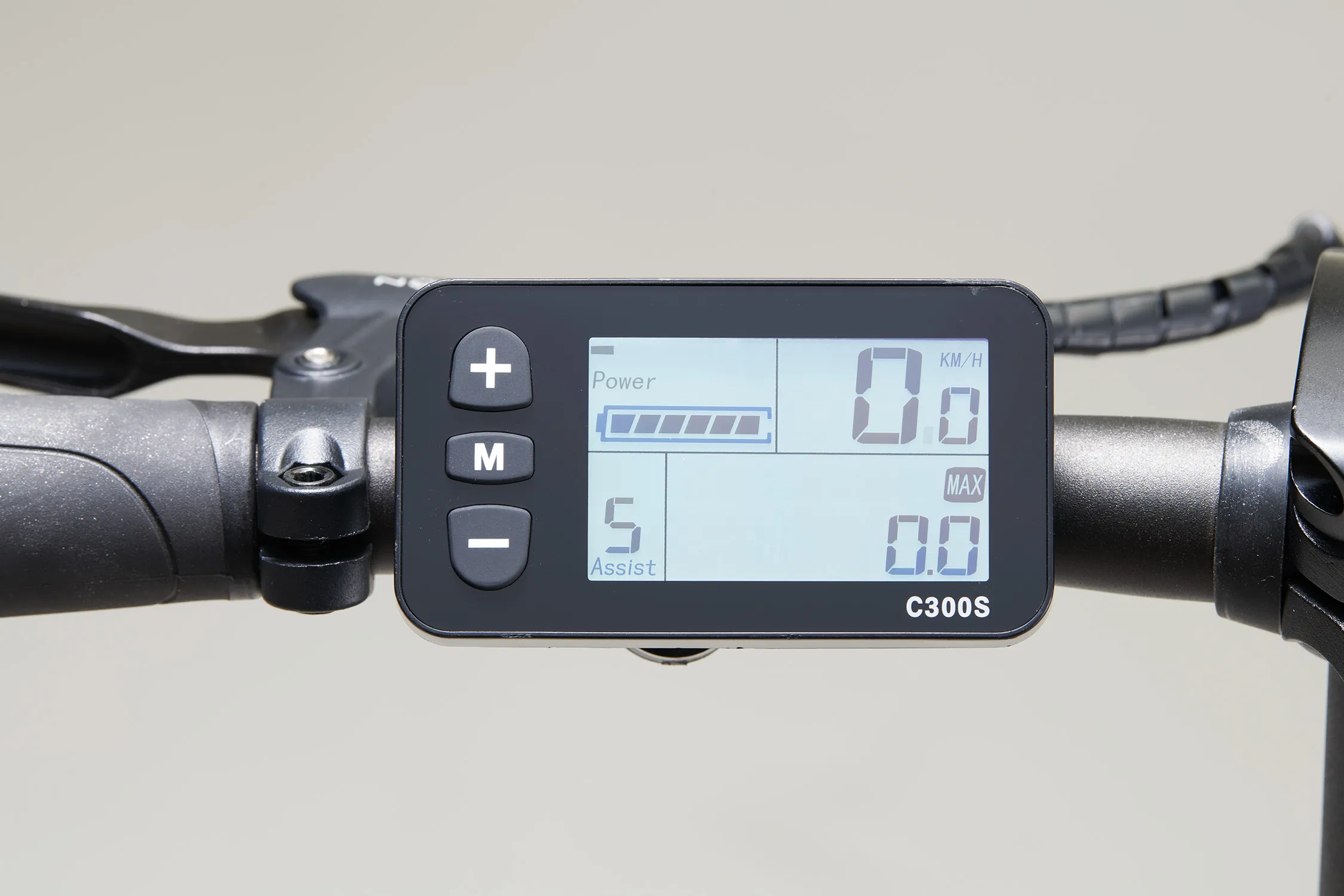 DAHON UNIOの電動アシスト操作スイッチ
