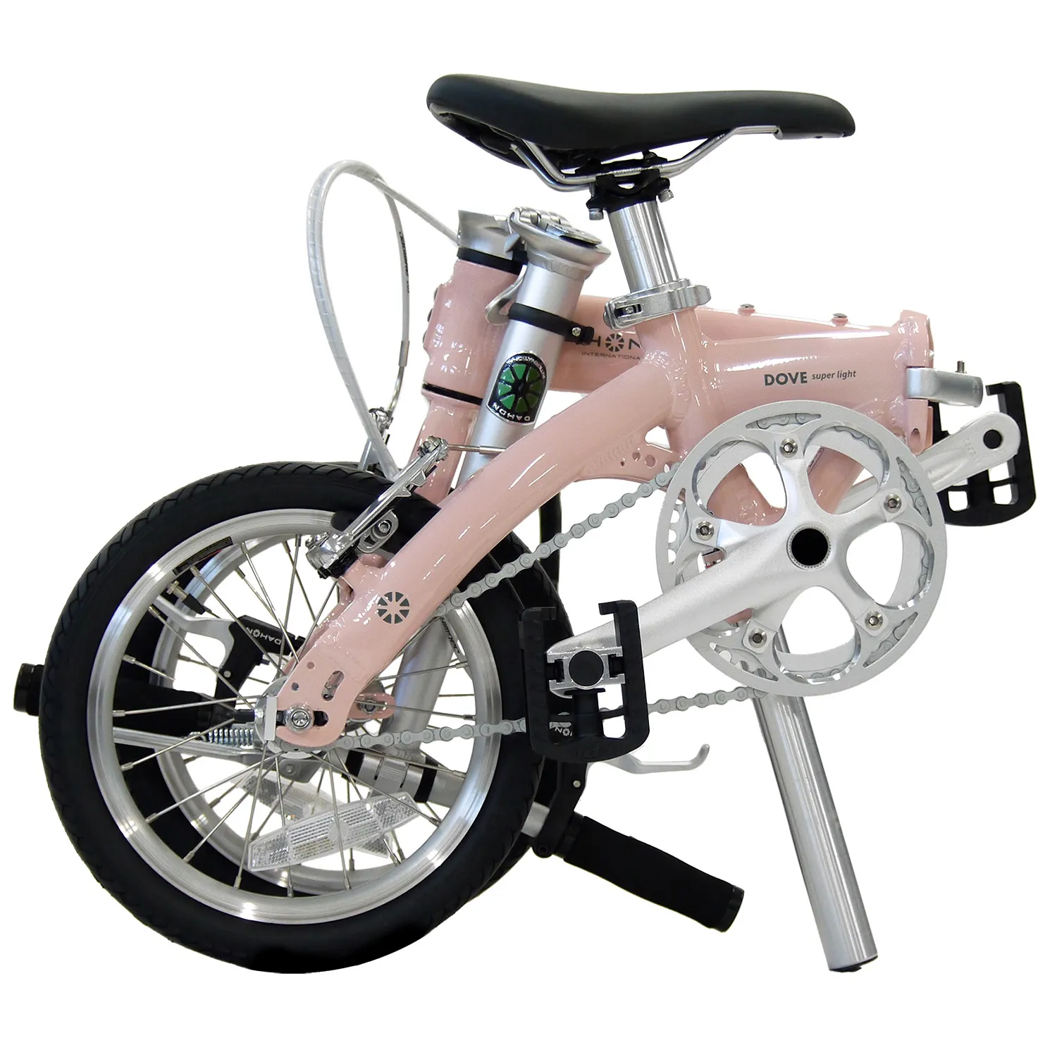 DAHON Dove super lightの折りたたみ状態